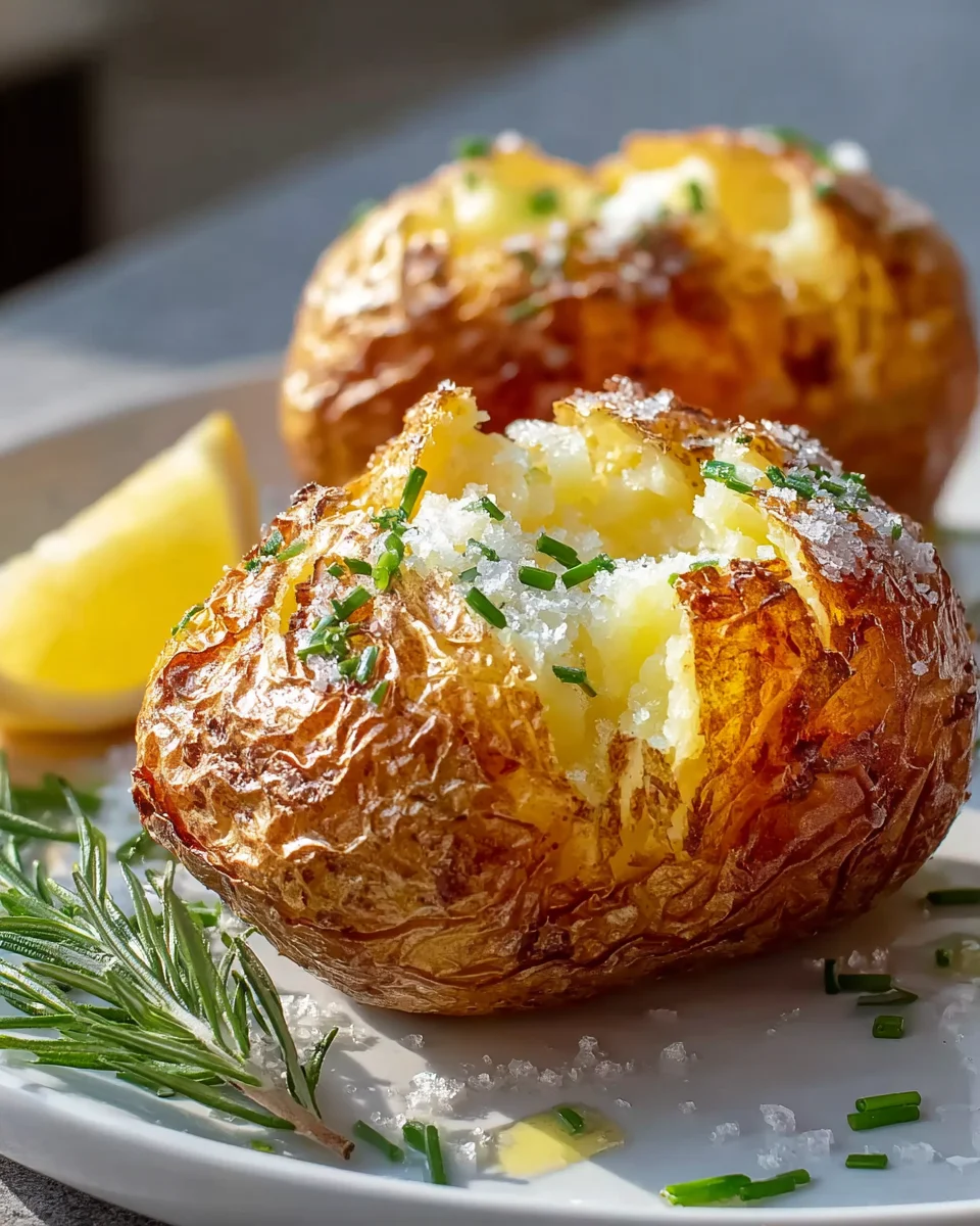 Ofenkartoffel Heissluftfritteuse: Einfach & Perfekt Knusprig!