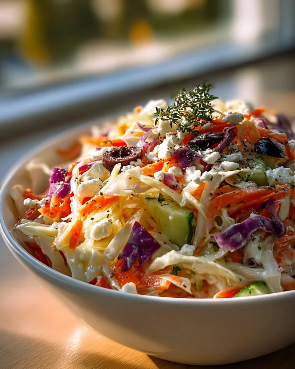 Der Leckerste Griechische Krautsalat – Dein Rezept.