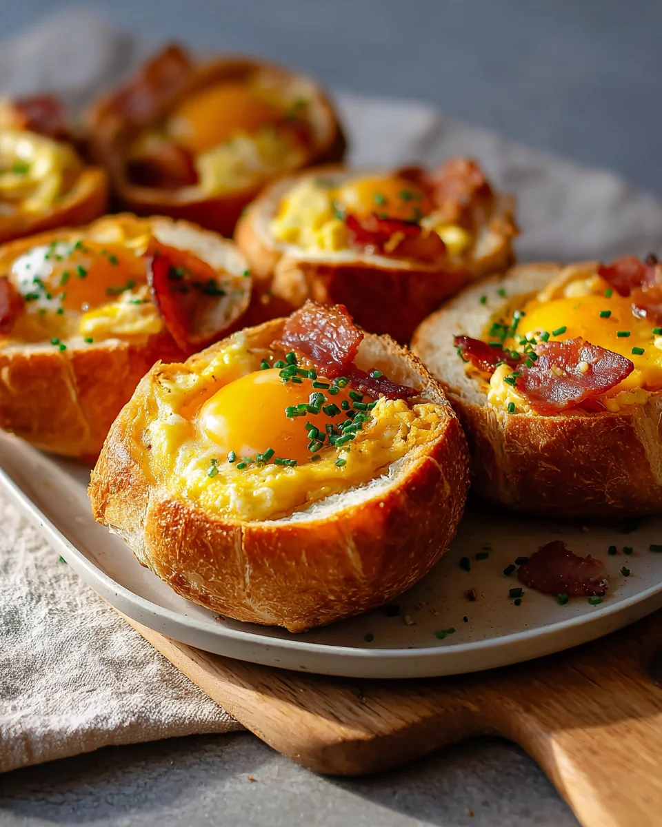 Das Ultimative Frühstücksbrötchen: Ei, Beef Bacon & Käse