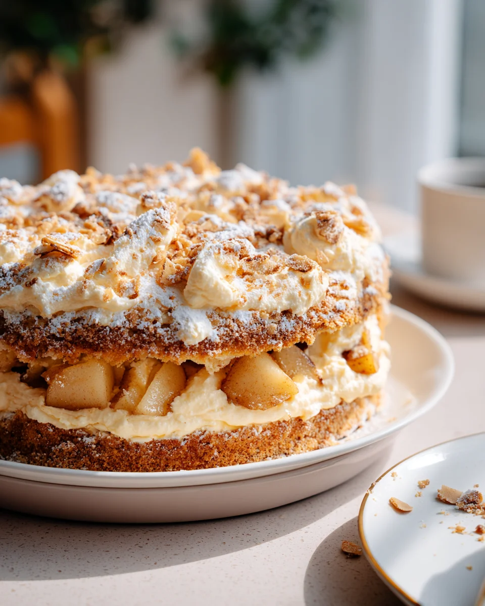 Bratapfel Himmelstorte: Die perfekte Weihnachtstorte für Feste