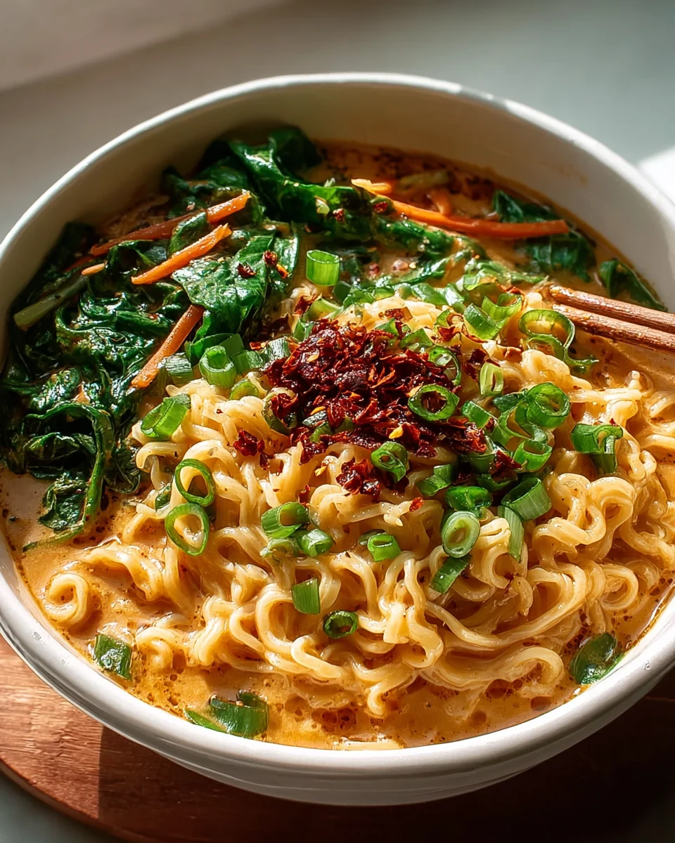 Miso Erdnuss Ramen – Genießen Sie diese köstliche Rezeptidee!