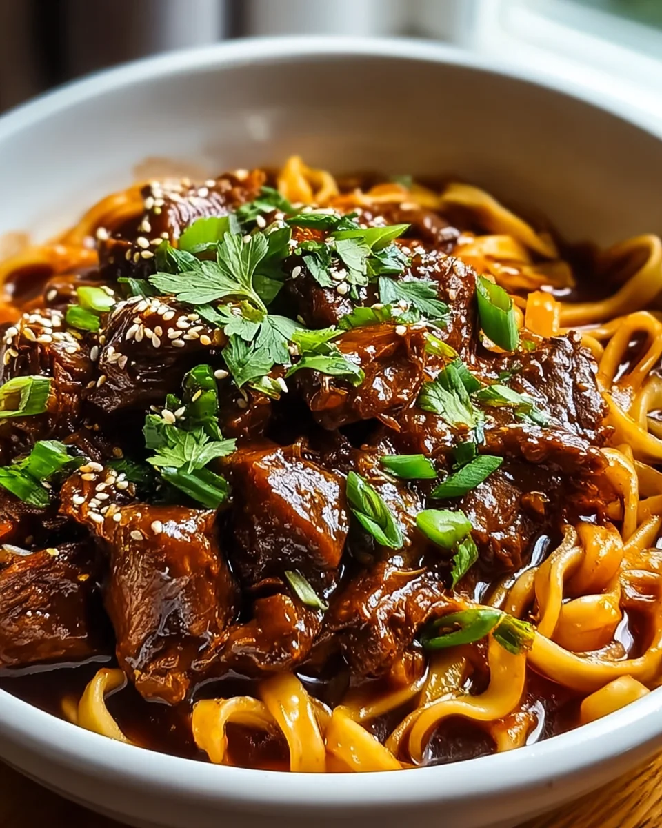 Koreanische Rindfleisch-Nudeln: Das unglaubliche ultimative Rezept