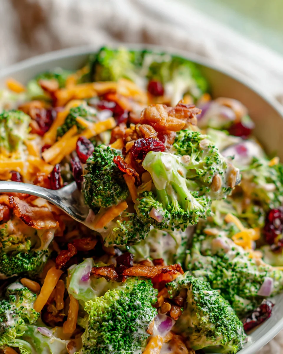 Broccoli Beef Bacon Salat: Gesund, schnell & voller Geschmack!