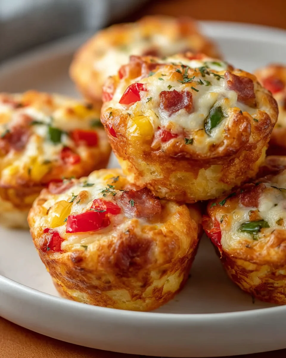 Saftige Pizza Muffins: Leckere Muffins für jeden Anlass!