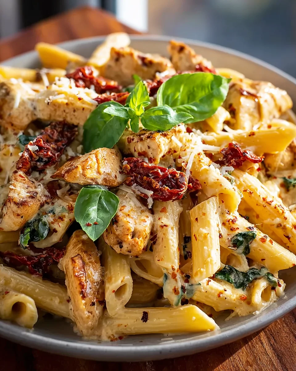 Leckere Marry Me Hähnchen Pasta Rezept - Zum Verlieben!