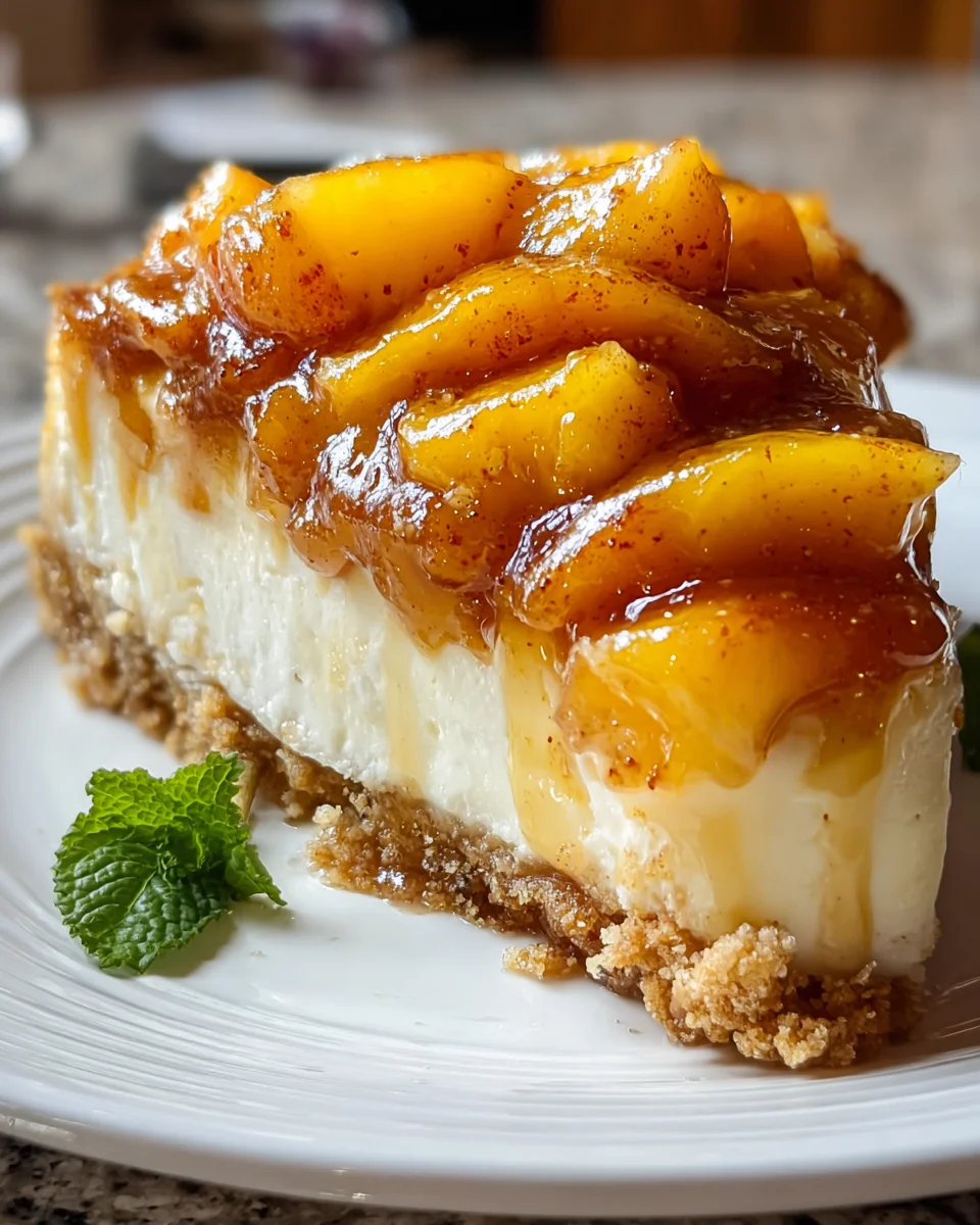 Pfirsich Cobbler Käsekuchen Fusion – Dein neues Lieblingsdessert!