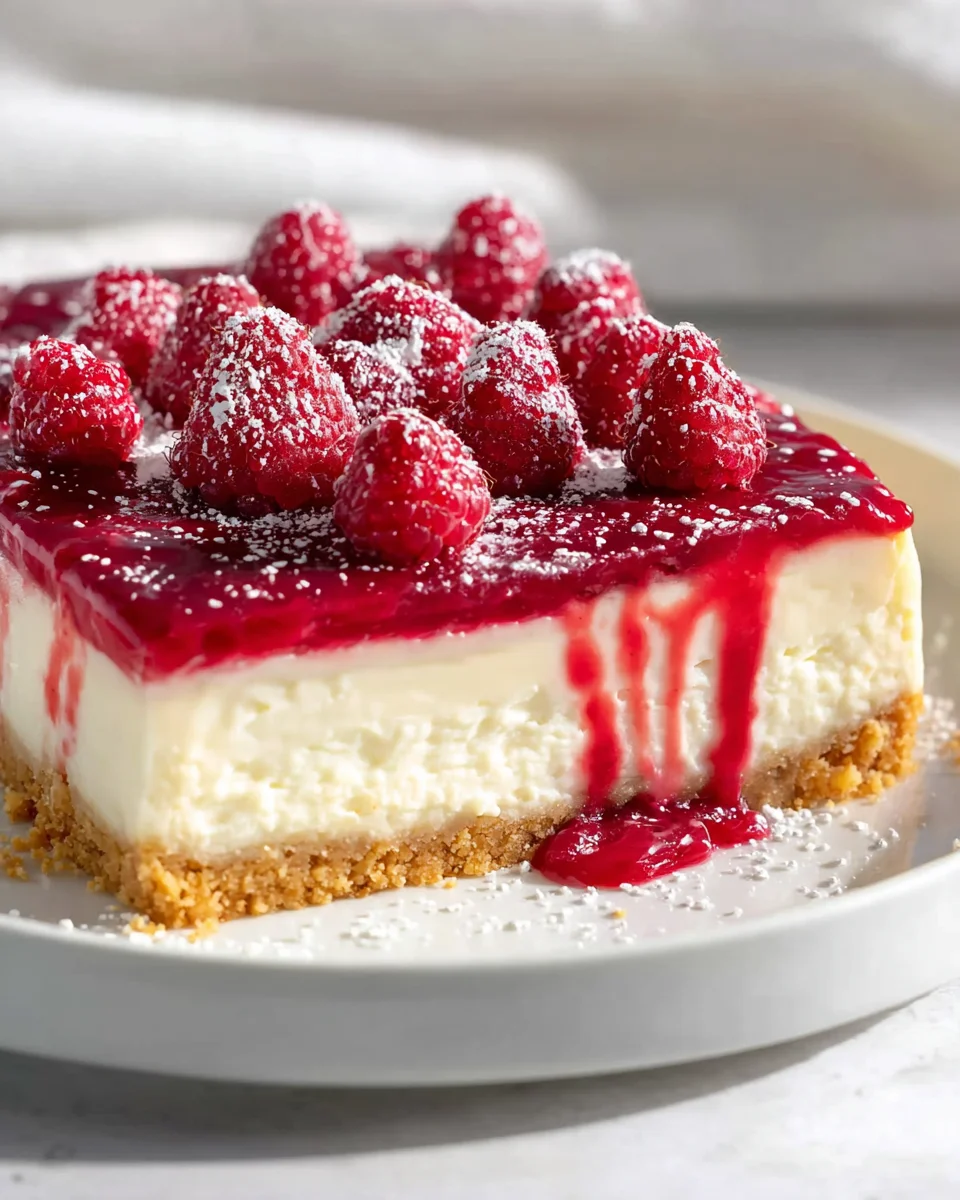 Cremiger Himbeer-Cheesecake: Ein Genuss für Naschkatzen!