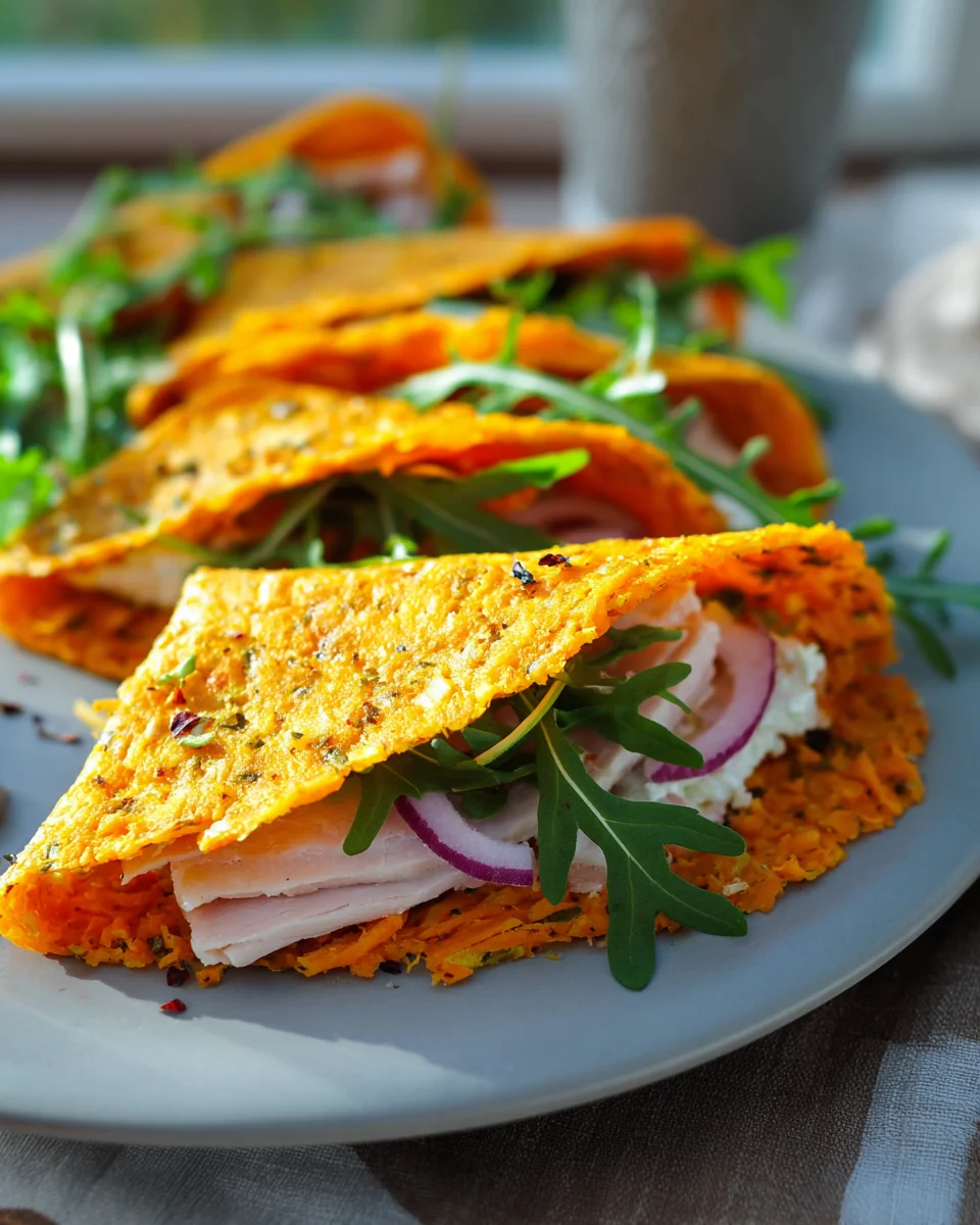 Proteinreiche Karotten Wraps: Gesunder Genuss schnell gemacht!