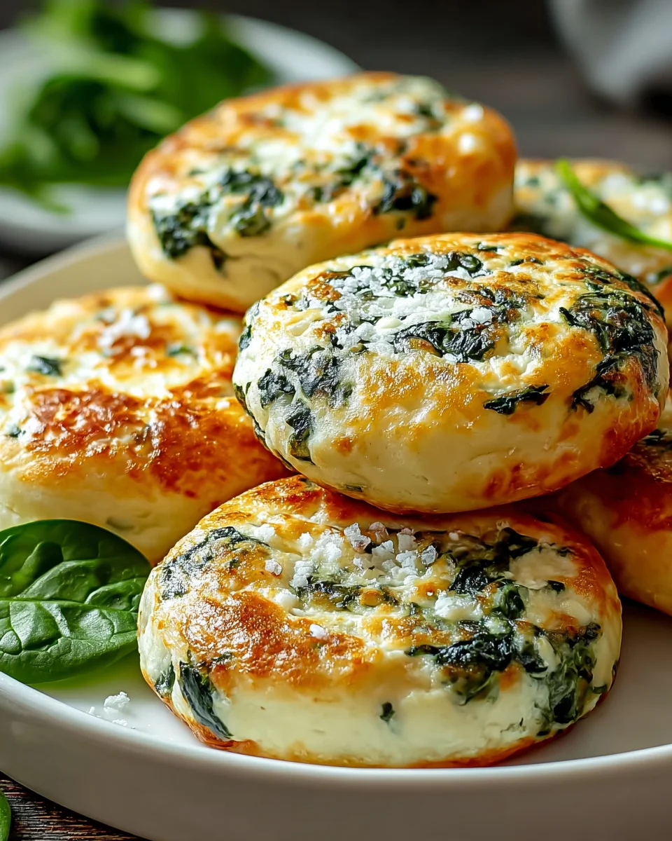 Einfache Spinat-Hüttenkäse Flagels: Gesund & Lecker Backen