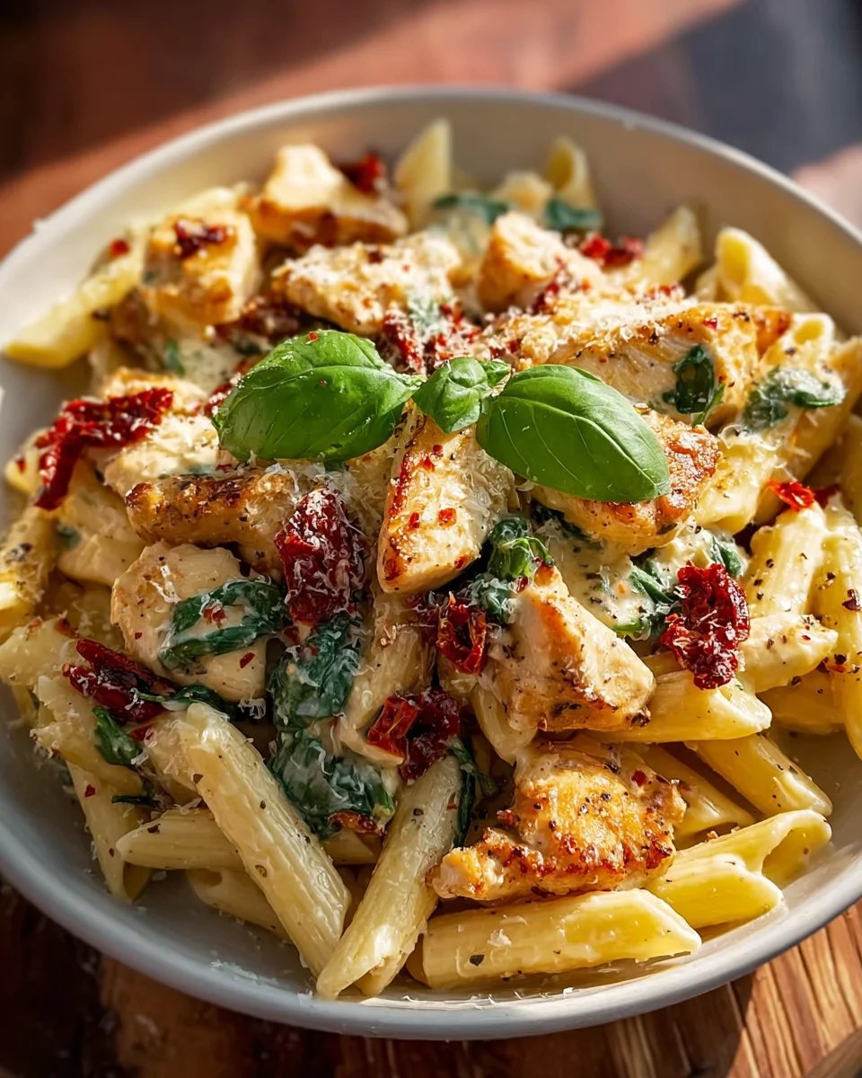 Leckere Marry Me Hähnchen Pasta Rezept - Zum Verlieben!