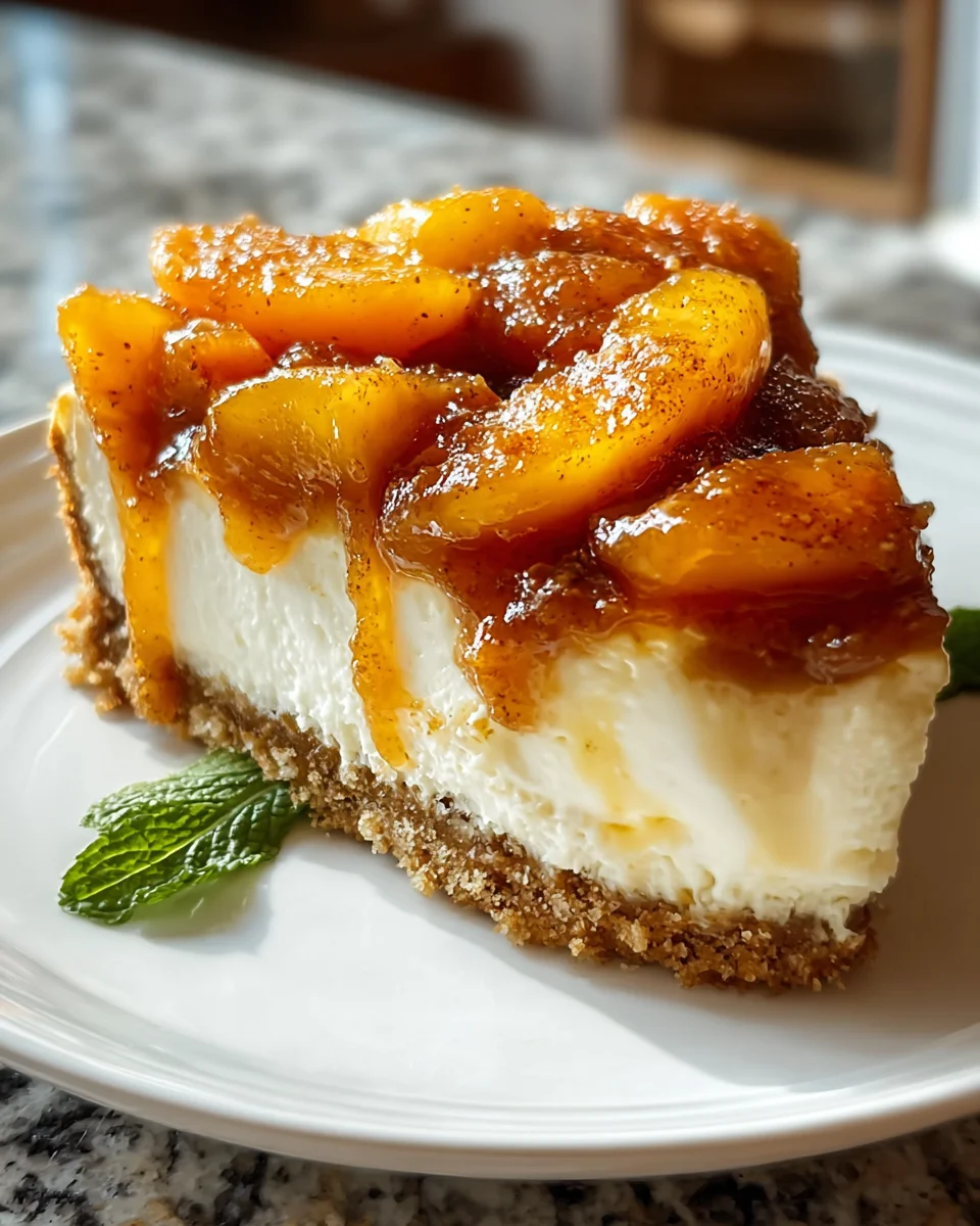 Pfirsich Cobbler Käsekuchen Fusion – Dein neues Lieblingsdessert!