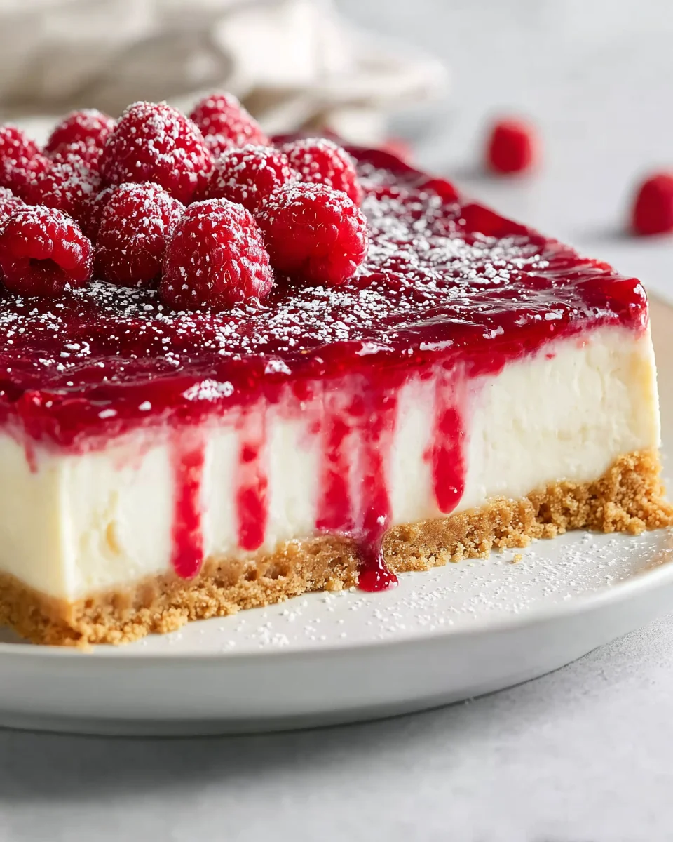 Cremiger Himbeer-Cheesecake: Ein Genuss für Naschkatzen!