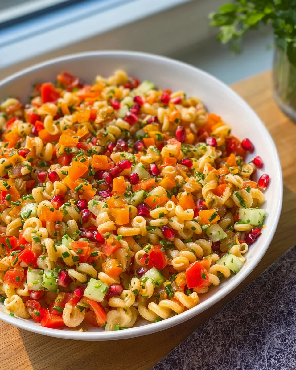 Türkischer Nudelsalat - Frisch, bunt und voller Geschmack!