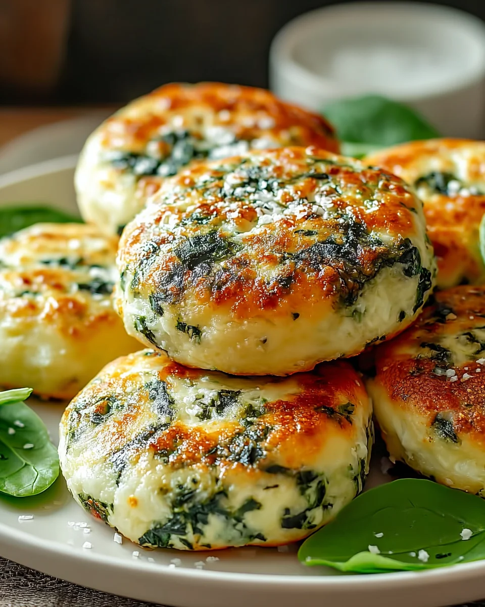 Einfache Spinat-Hüttenkäse Flagels: Gesund & Lecker Backen