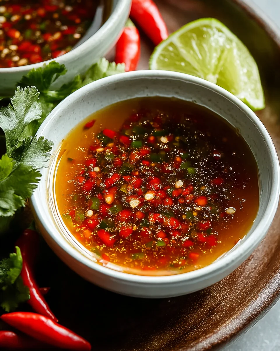 Köstliche Thai Dipping Sauce: Perfekt für jedes Gericht!