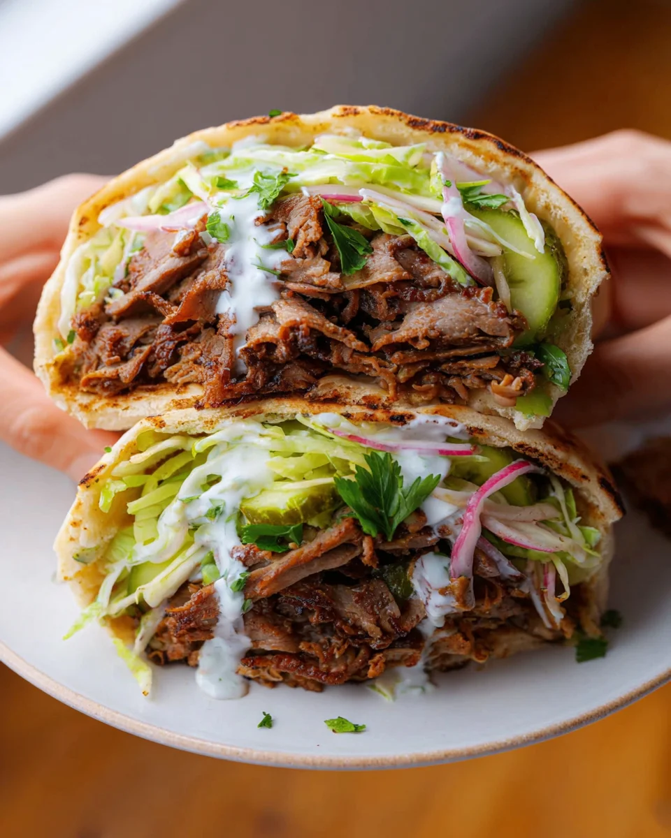 Leckeres Rezept für Homemade Doner Kebab selbstgemacht!