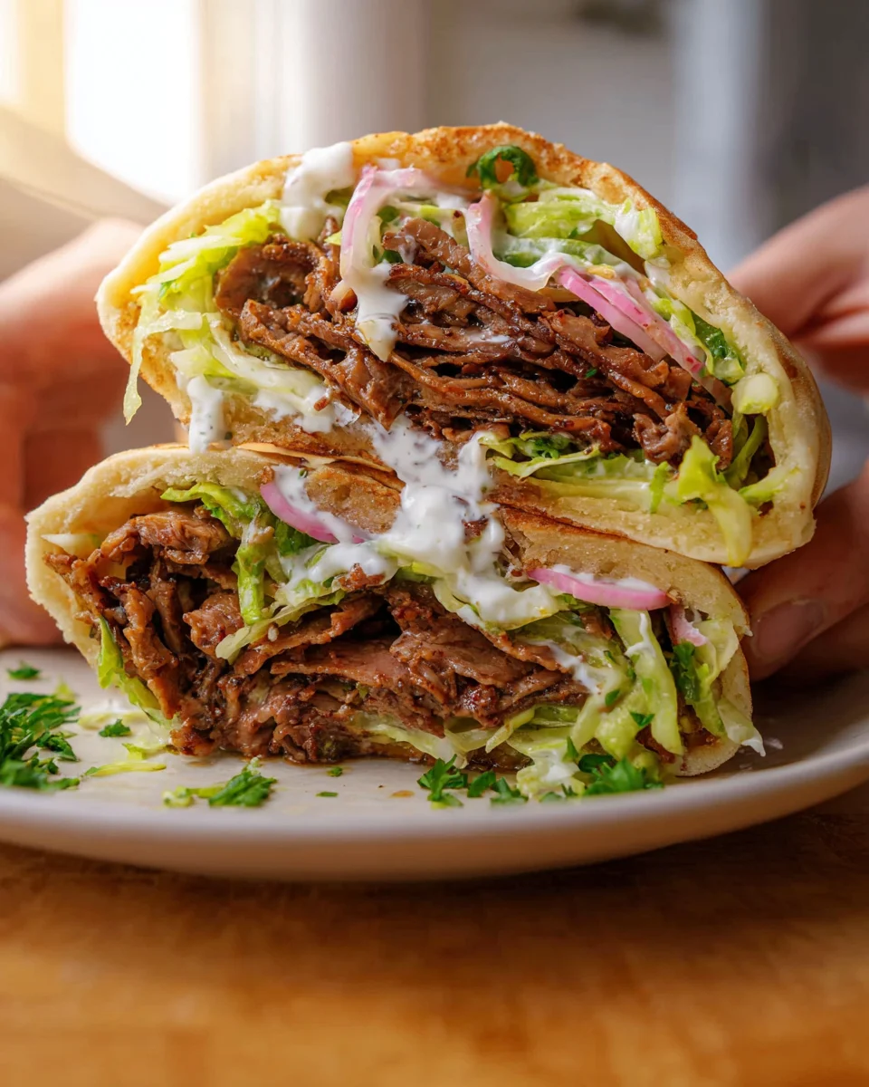 Leckeres Rezept für Homemade Doner Kebab selbstgemacht!