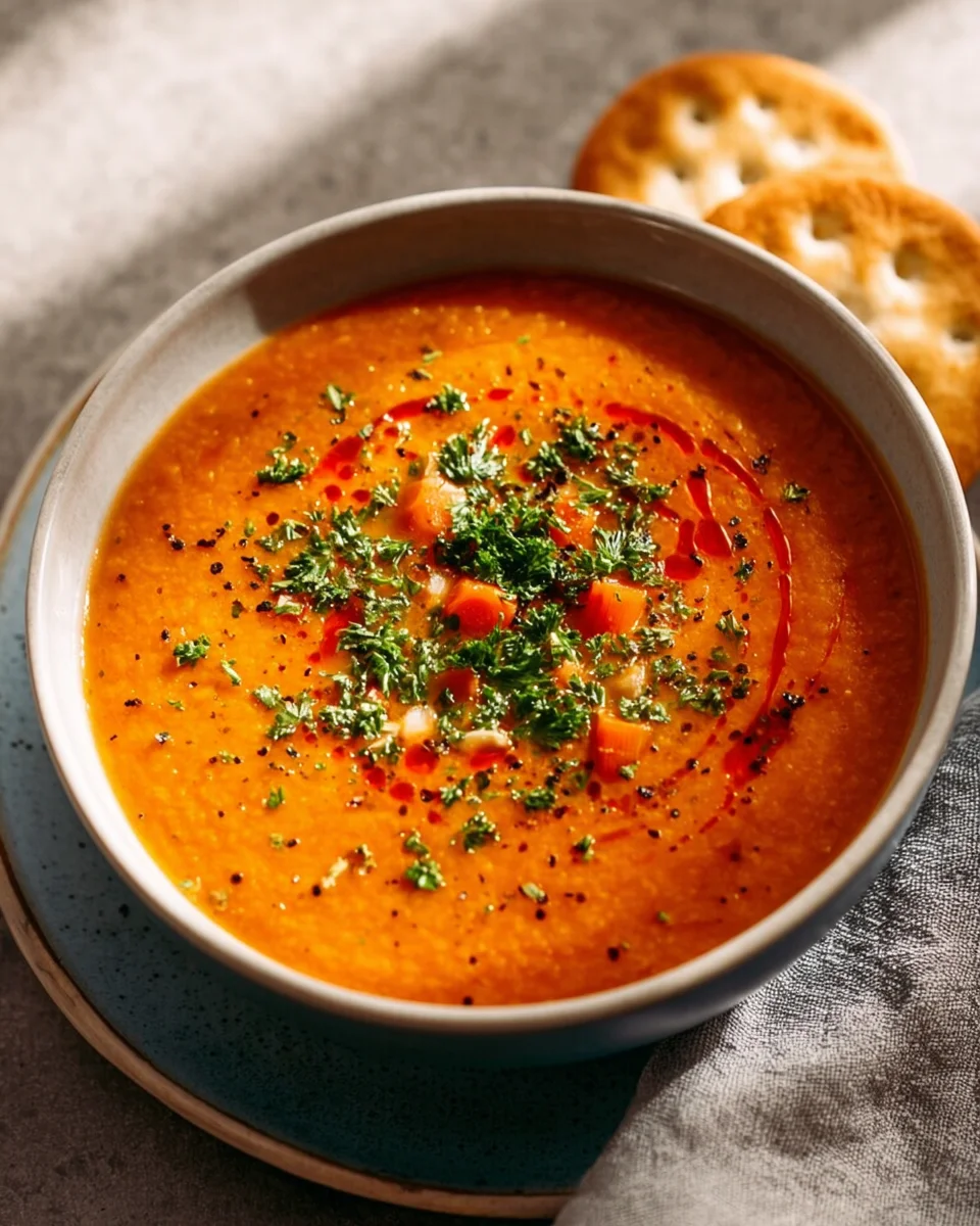 Aromatische Rote Linsensuppe – Kraftvoll und Gesund!