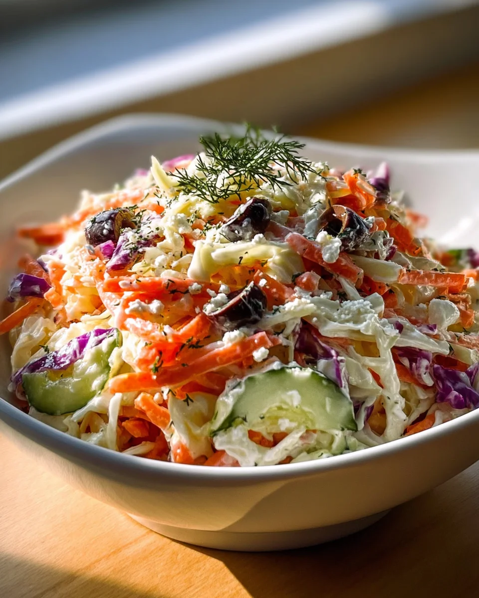 Der Leckerste Griechische Krautsalat – Dein Rezept.