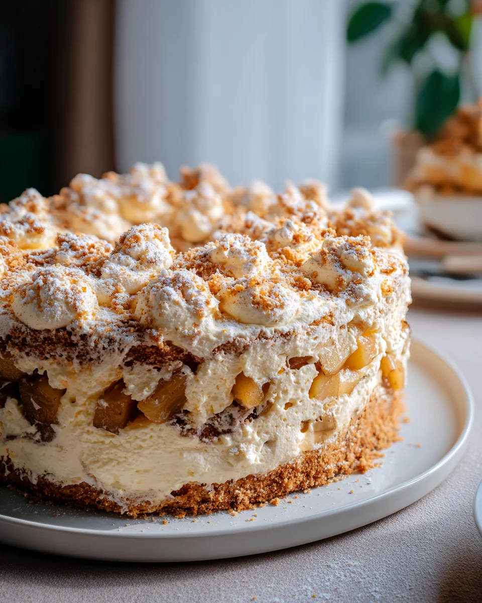 Bratapfel Himmelstorte: Die perfekte Weihnachtstorte für Feste