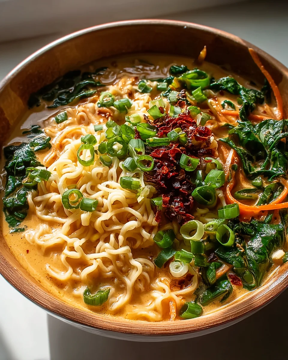 Miso Erdnuss Ramen – Genießen Sie diese köstliche Rezeptidee!