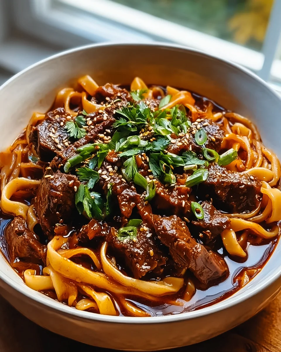 Koreanische Rindfleisch-Nudeln: Das unglaubliche ultimative Rezept