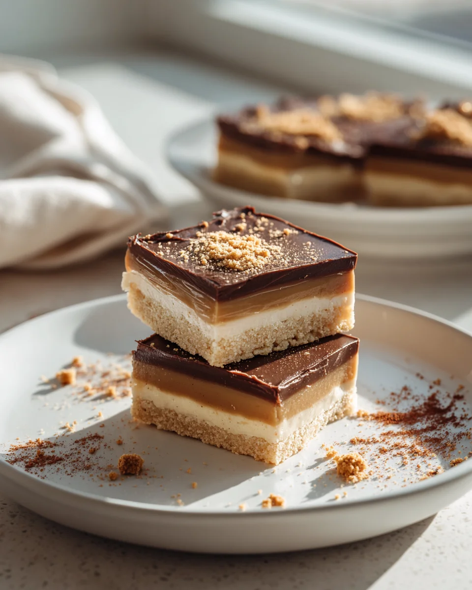 Biscoff Millionaires Shortbread: Himmlisches Dessert Rezept