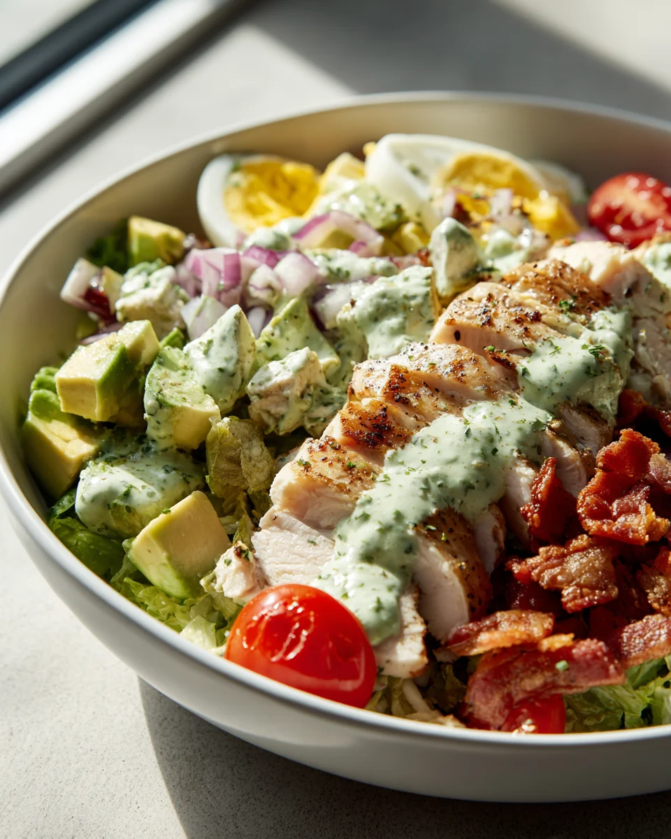 Green Goddess Cobb Salad: Frisch, leicht & unwiderstehlich!