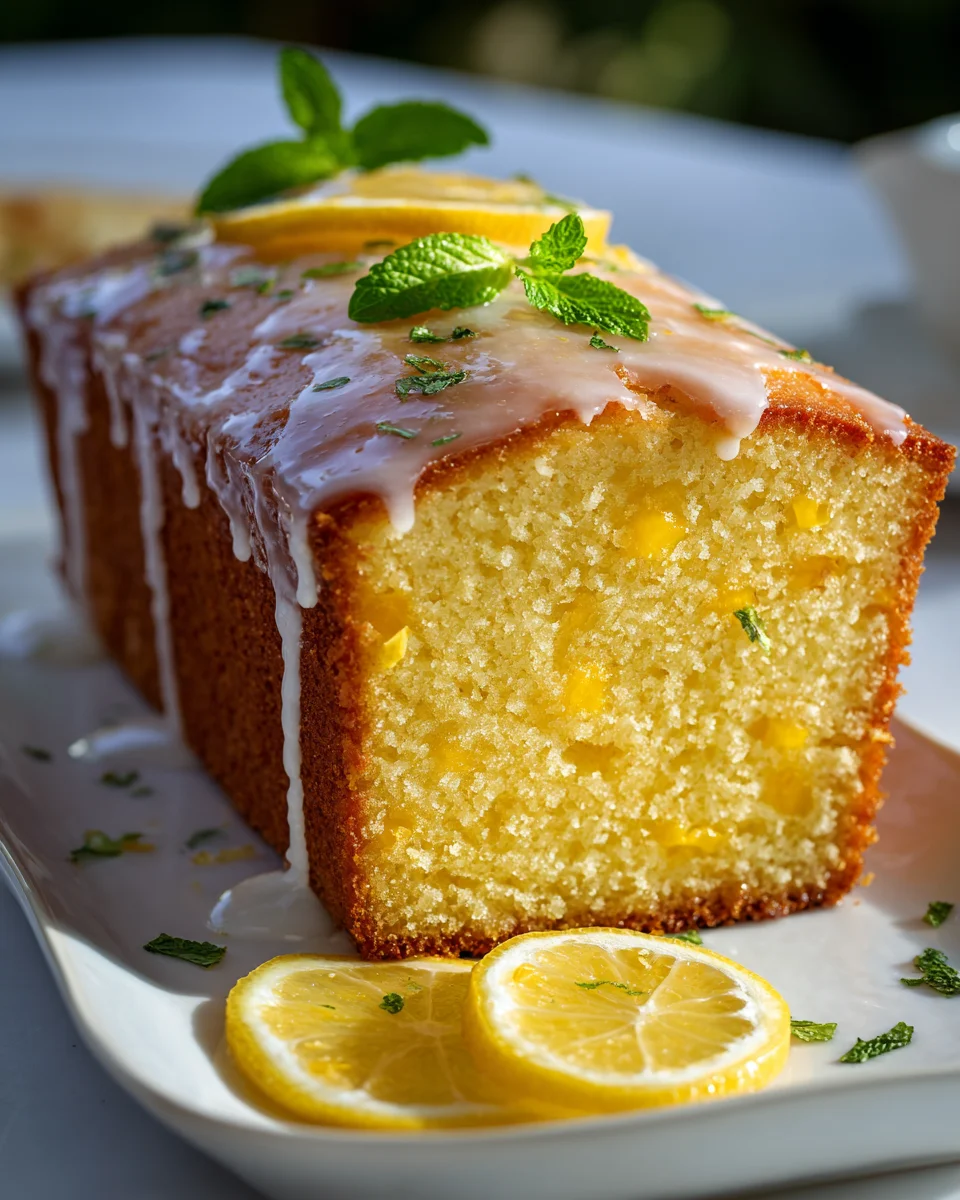 Himmlischer Zitronen-Drizzle-Kuchen – einfach & wie vom Bäcker