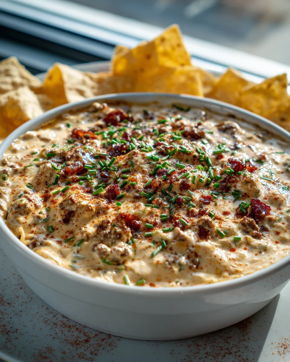 Der ultimative Beef Bacon Ranch Käse Dip: Dein neues Highlight!