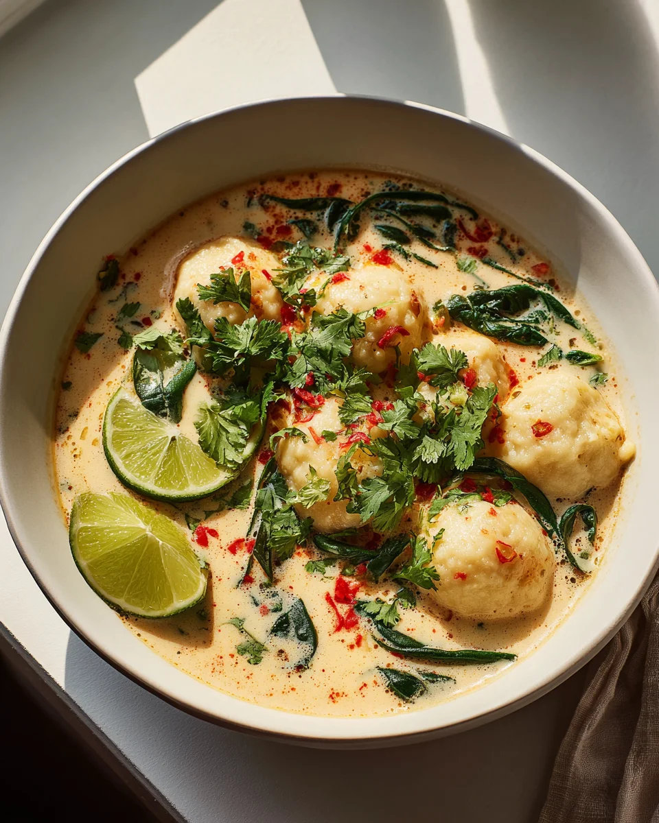 Unglaubliche Cremige Thai Teigtaschensuppe – Ultimatives Rezept
