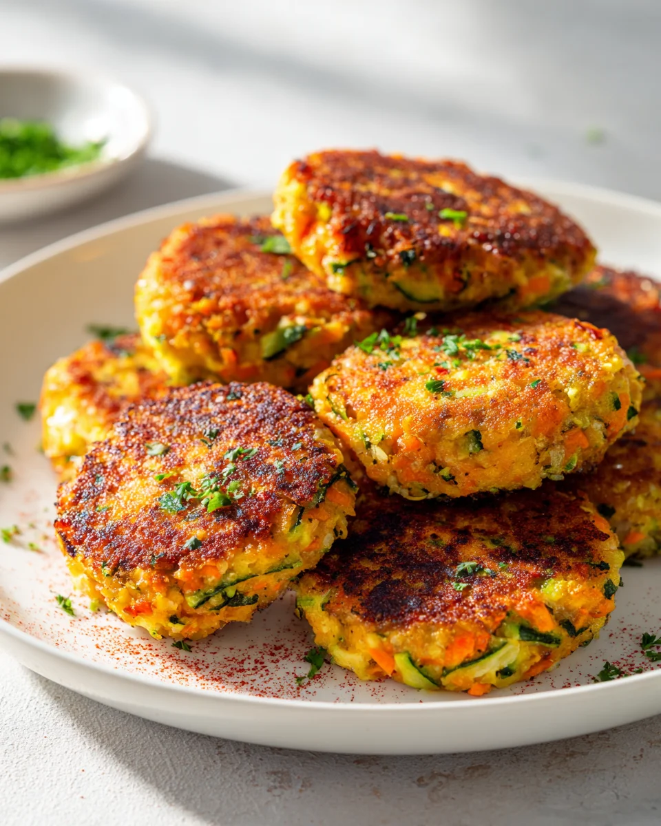 Einfaches Rezept für die besten vegetarischen Gemüsefrikadellen
