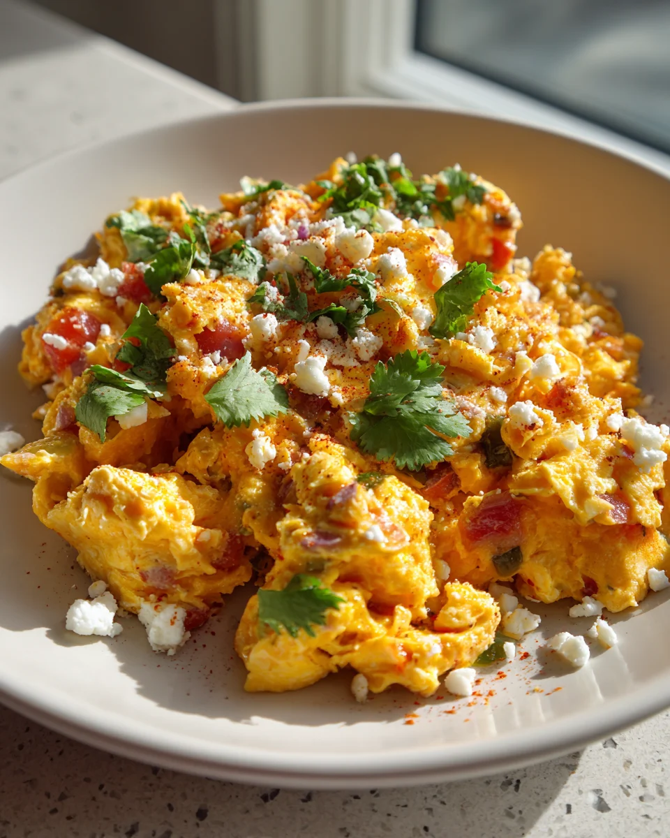 Scharfes Enchilada Rührei mit Jalapeños – Schnell & Lecker!