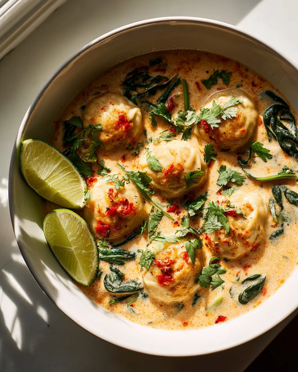 Unglaubliche Cremige Thai Teigtaschensuppe – Ultimatives Rezept