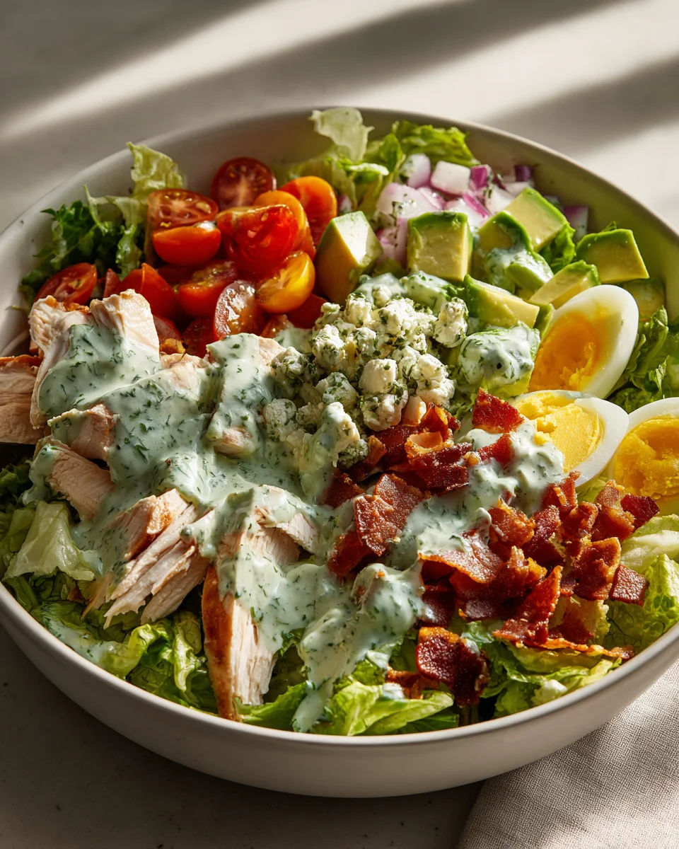 Green Goddess Cobb Salad: Frisch, leicht & unwiderstehlich!