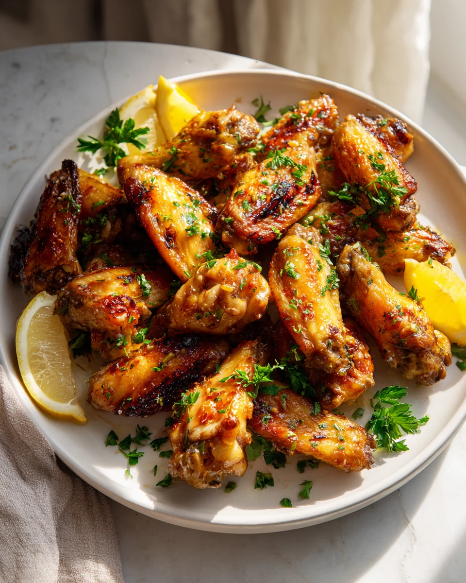 Einfache Chicken Wings: Super knusprig & unwiderstehlich!