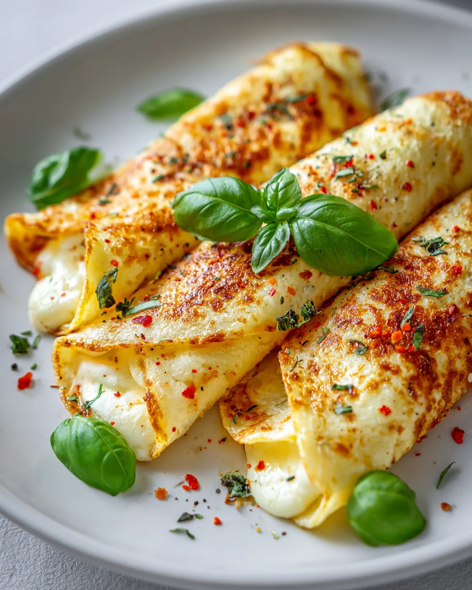 Geniale Low Carb Mozzarella Wraps – Tortillafrei, Keto & einfach!