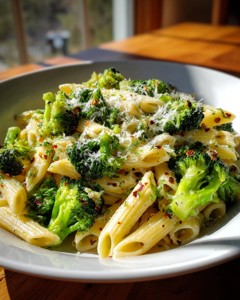 Leichte & Gesunde Brokkoli Pasta: Schnell & Lecker!