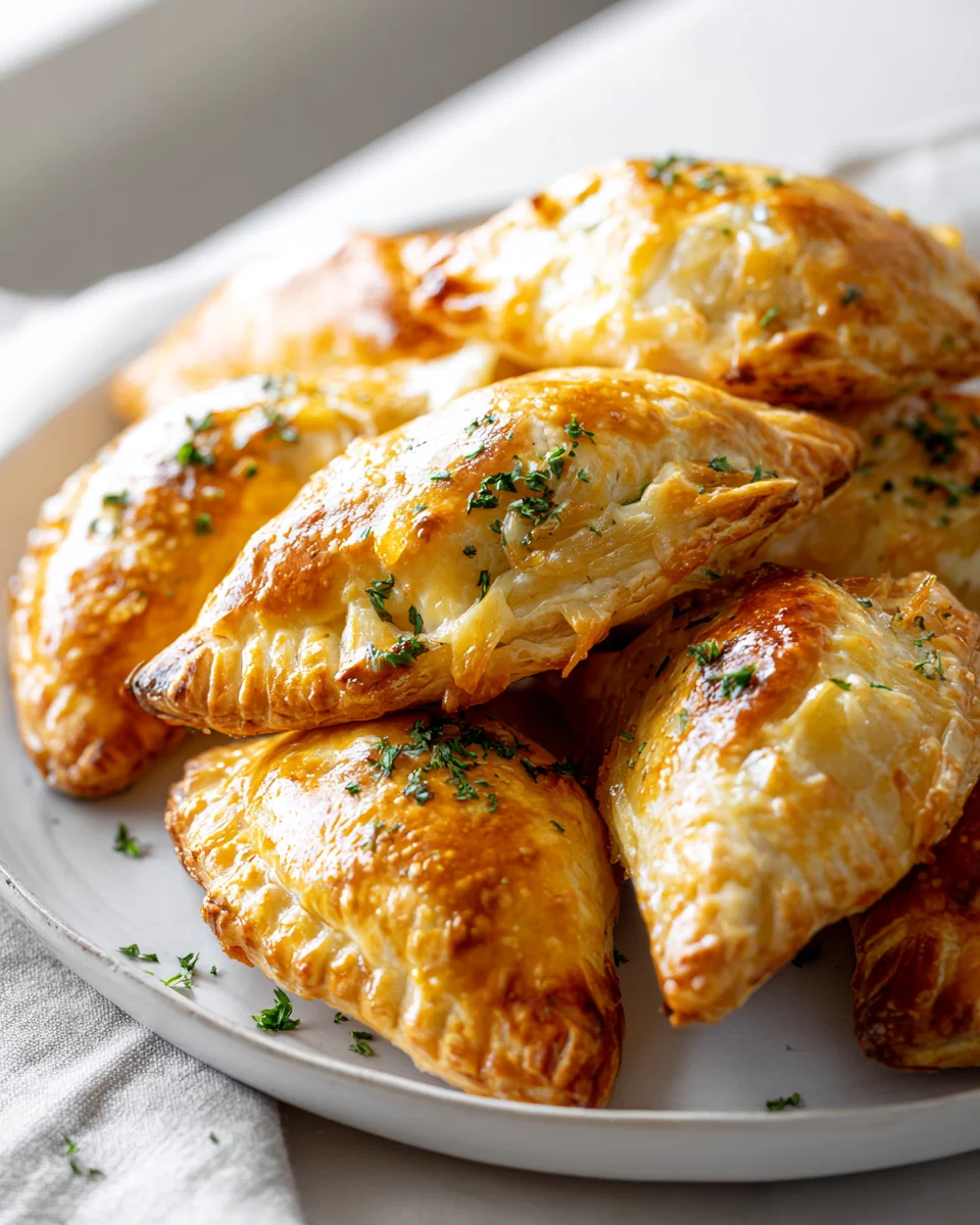 Herzhafte Käse-Zwiebel-Handpasteten: Ein Genuss für alle!