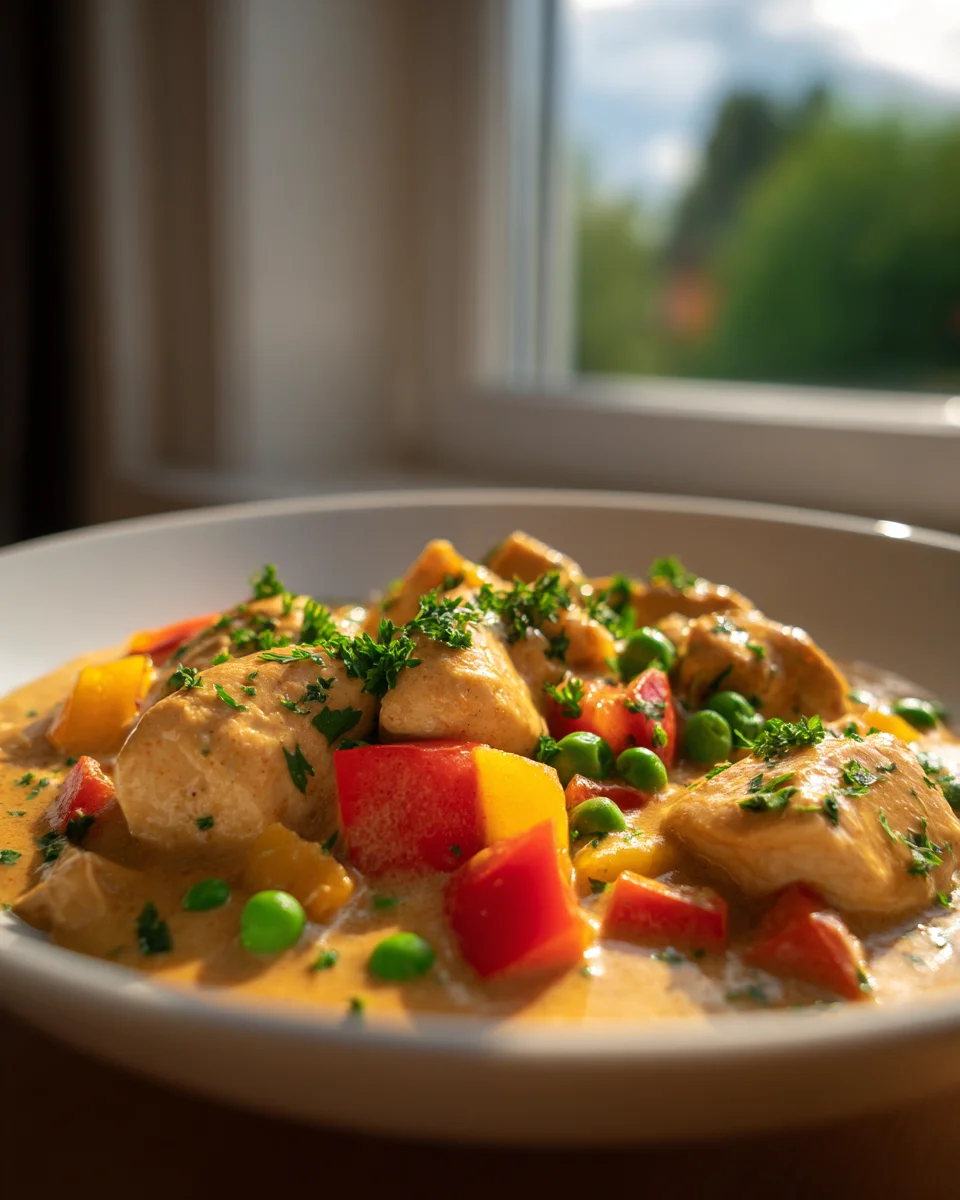 Zartes Hähnchengulasch A L: Einfach & schnell zubereitet!