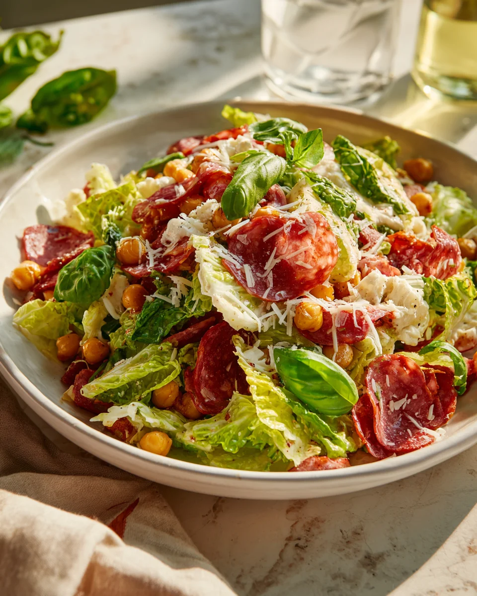 Exquisiter La Scala Chopped Salad: Frisch, leicht & lecker!