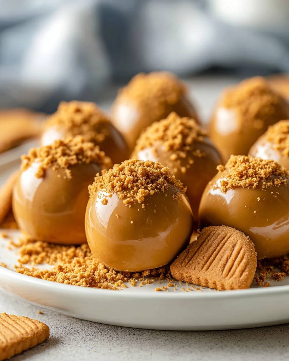 Amazing 3-Ingredient Biscoff Truffles: Easy No-Bake Recipe!
