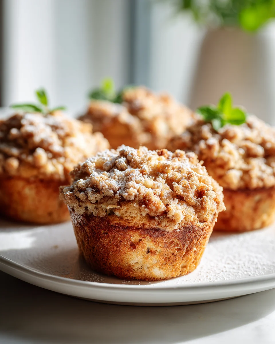 Perfekte Apfel-Zimt-Streusel-Muffins wie vom Bäcker