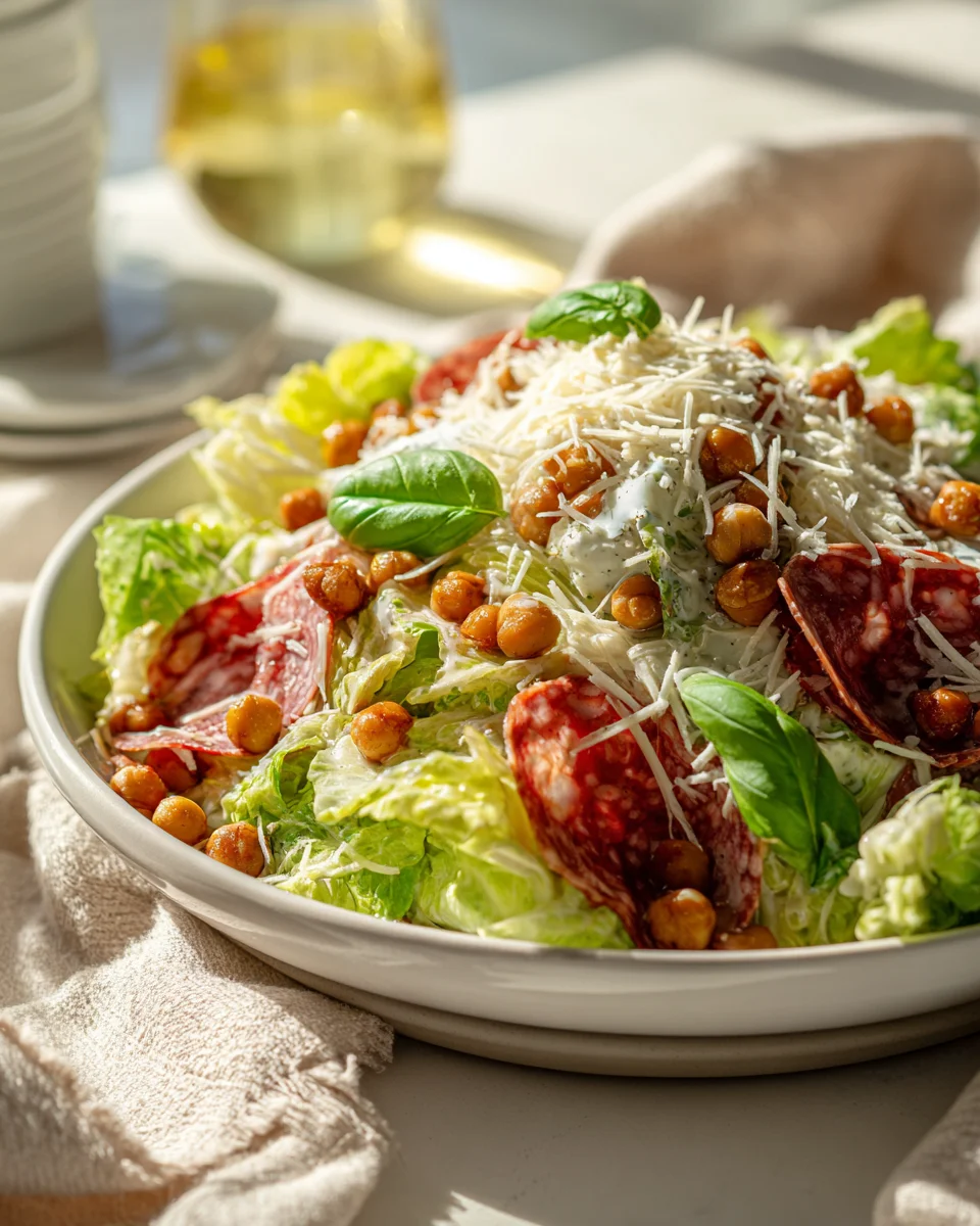 Exquisiter La Scala Chopped Salad: Frisch, leicht & lecker!