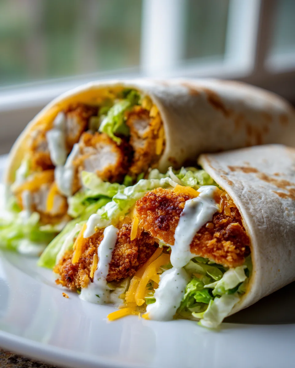 Knuspriger Chicken Ranch Wrap – Dein neues Lieblingsrezept