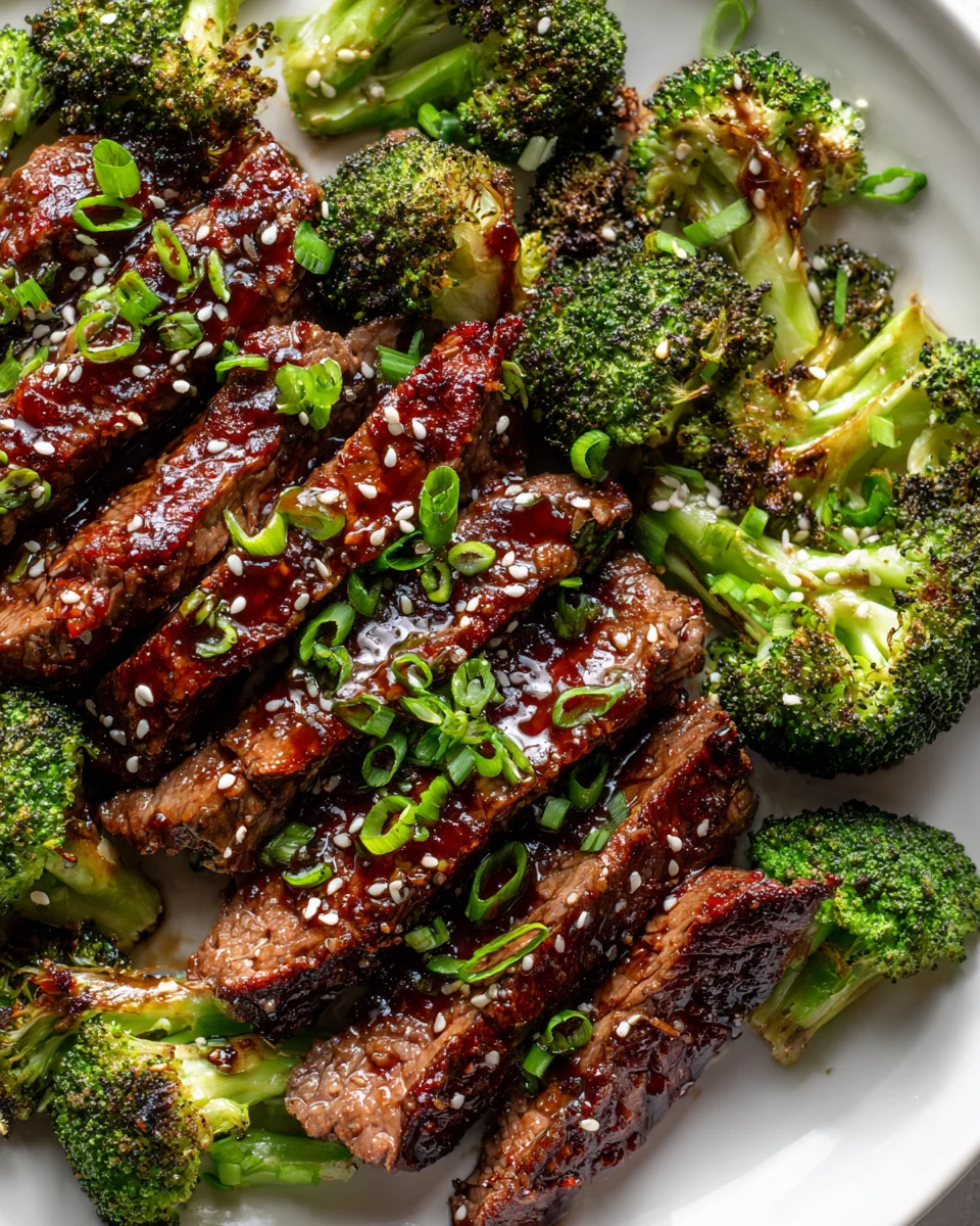 Sheet Pan Steak & Broccoli Teriyaki – Schnell & Gut