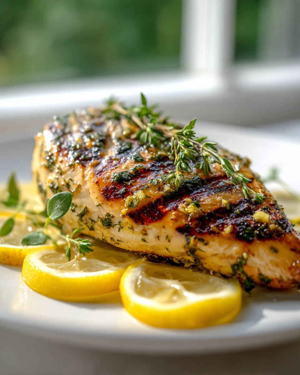 Gegrilltes Zitronen-Kräuter-Hähnchen: So schmeckt Sommer!