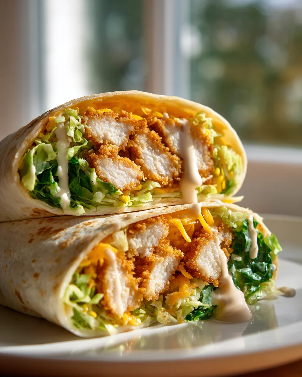 Knuspriger Chicken Ranch Wrap – Dein neues Lieblingsrezept