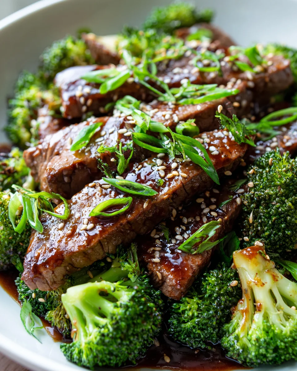Sheet Pan Steak & Broccoli Teriyaki – Schnell & Gut