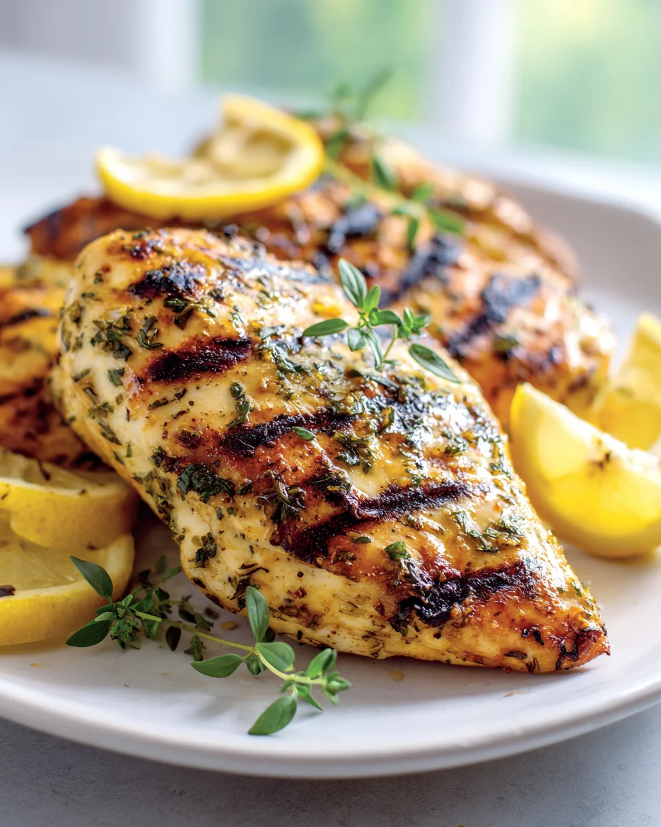 Gegrilltes Zitronen-Kräuter-Hähnchen: So schmeckt Sommer!